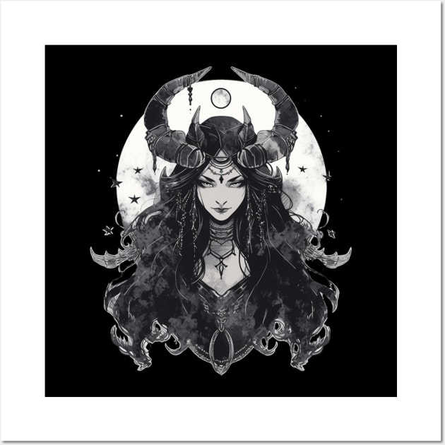 Moon Witch Wall Art by DarkSideRunners